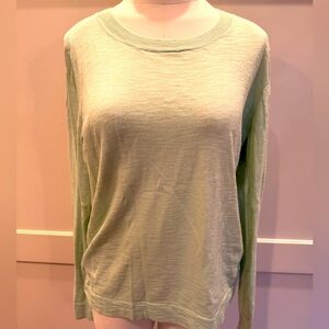 Jcrew Light Green Long Sleeve Sweater